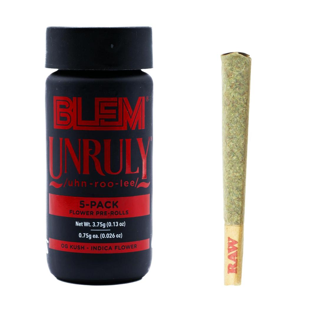 BLEM UNRULY OG 5-Pack Pre-Rolls