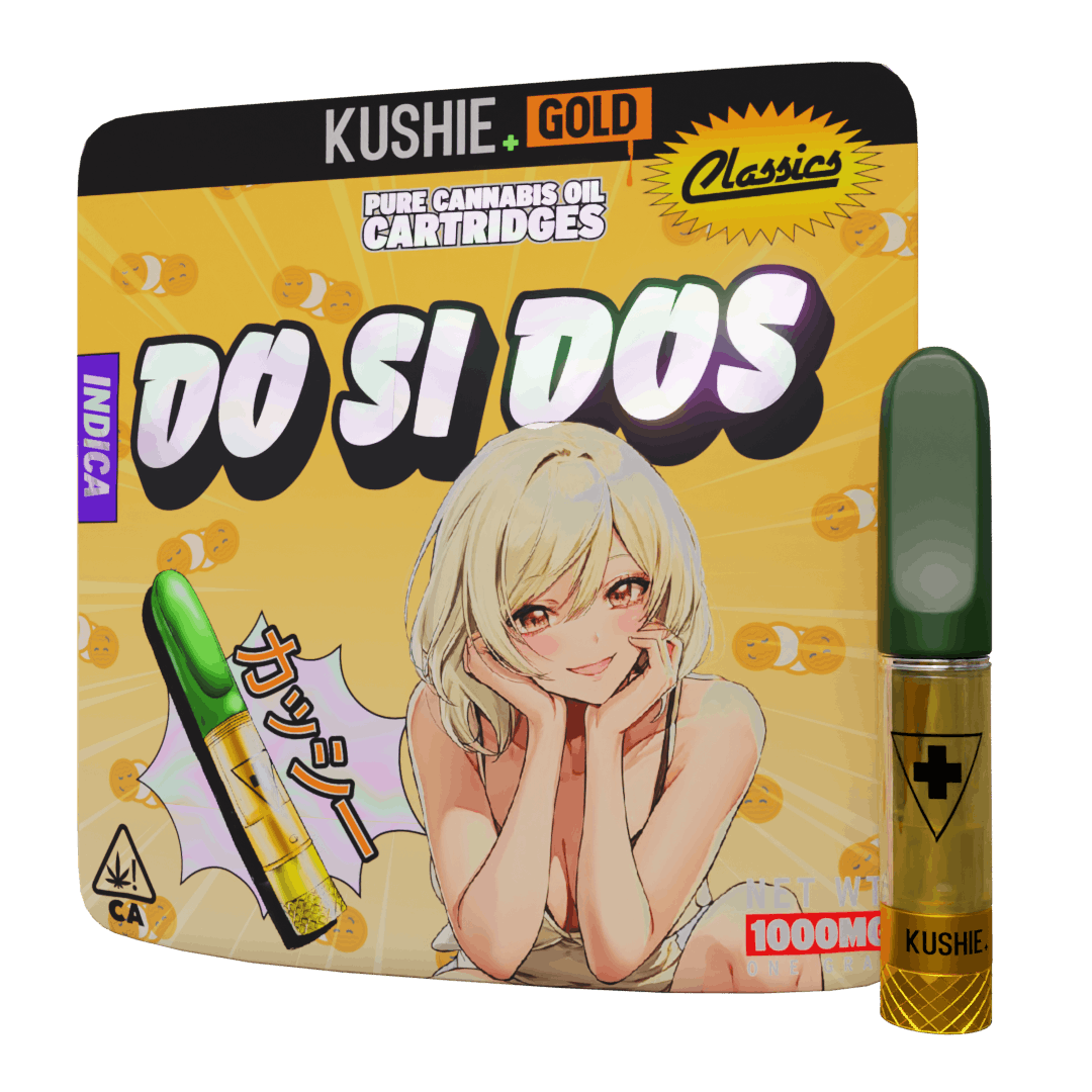 Do-Si-Dos (Indica) - Kushie+ Gold 1G Vape Cartridge
