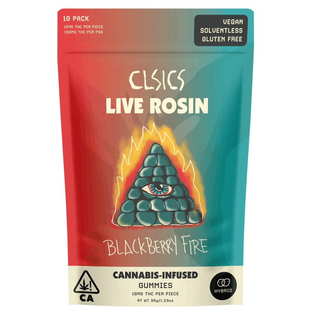 Blackberry Fire - 10Pk GUMMIES LIVE ROSIN INFUSED