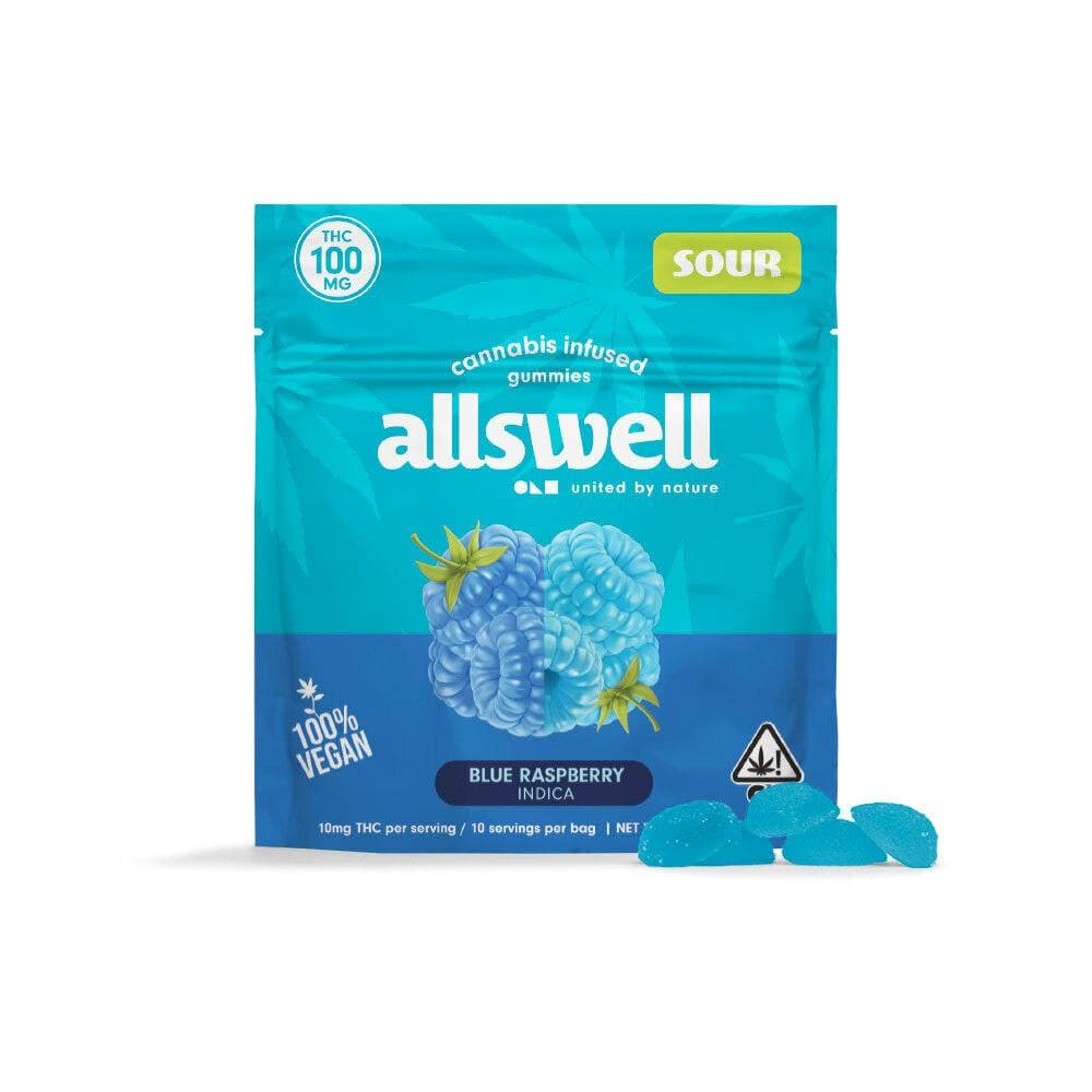 Blue Raspberry Gummies [100mg]