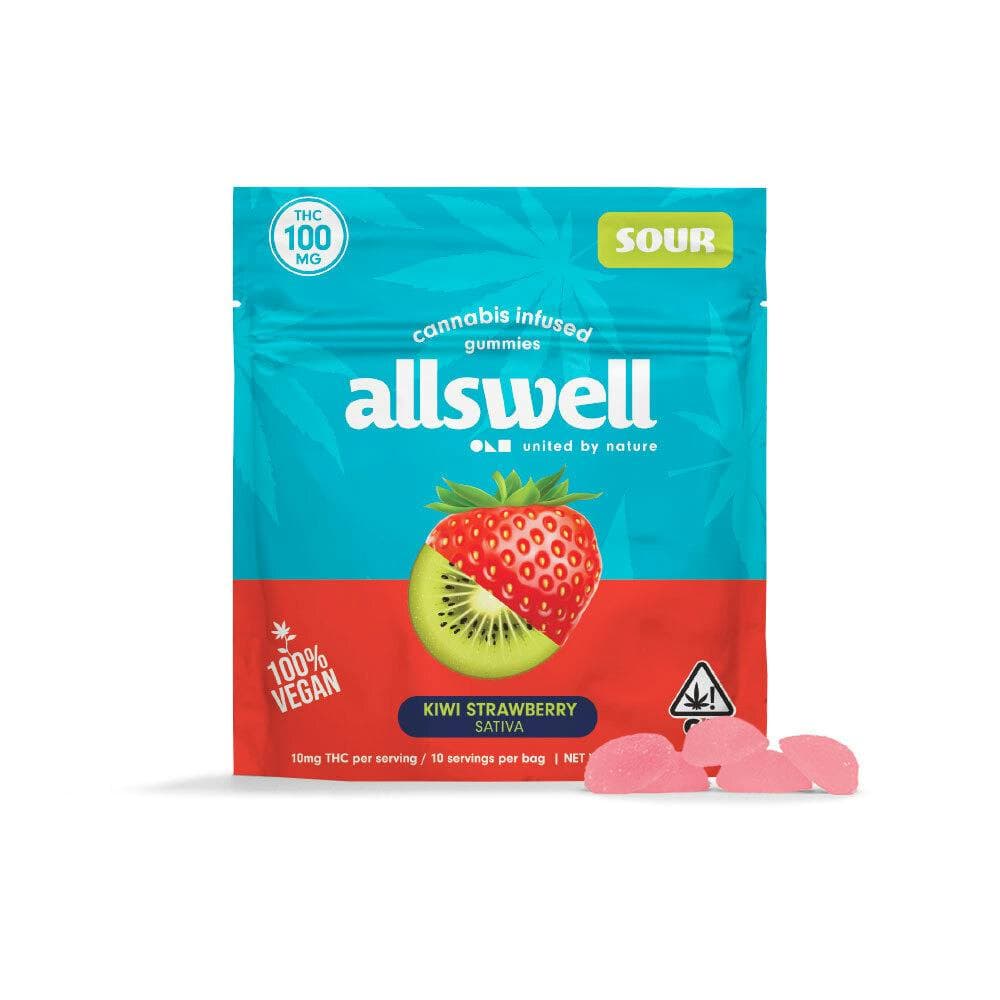 Kiwi Strawberry Gummies [100mg]