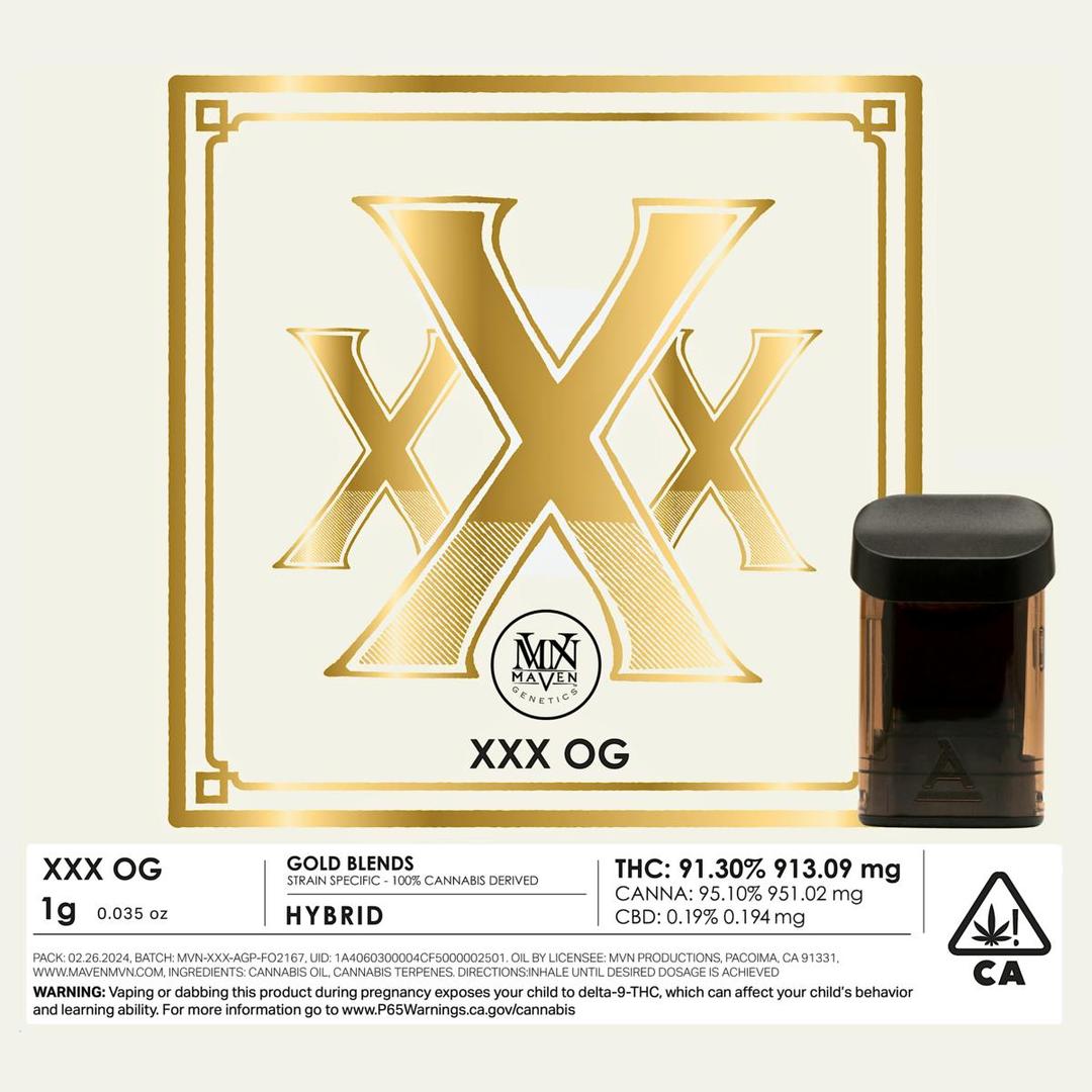 XXX OG Gold Blend Airgraft Pod