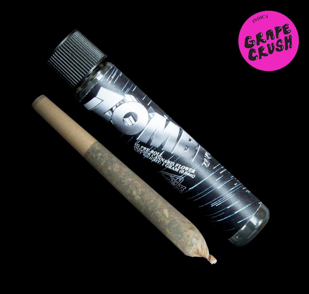 Grape Crush | Single (1g) Pre-roll | 100% Indoor Flower