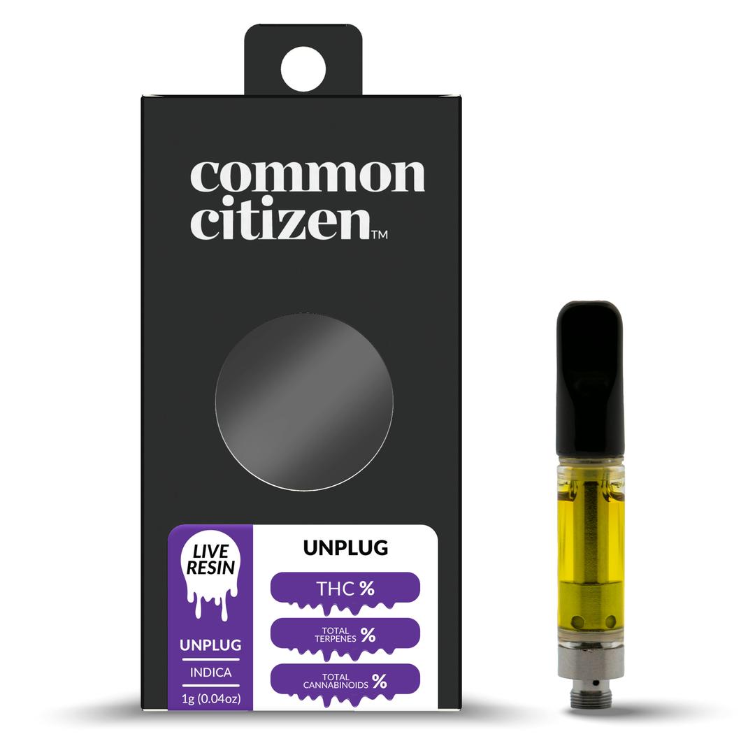 Common Citizen Platinum Cake Live Resin Cartridge 1g