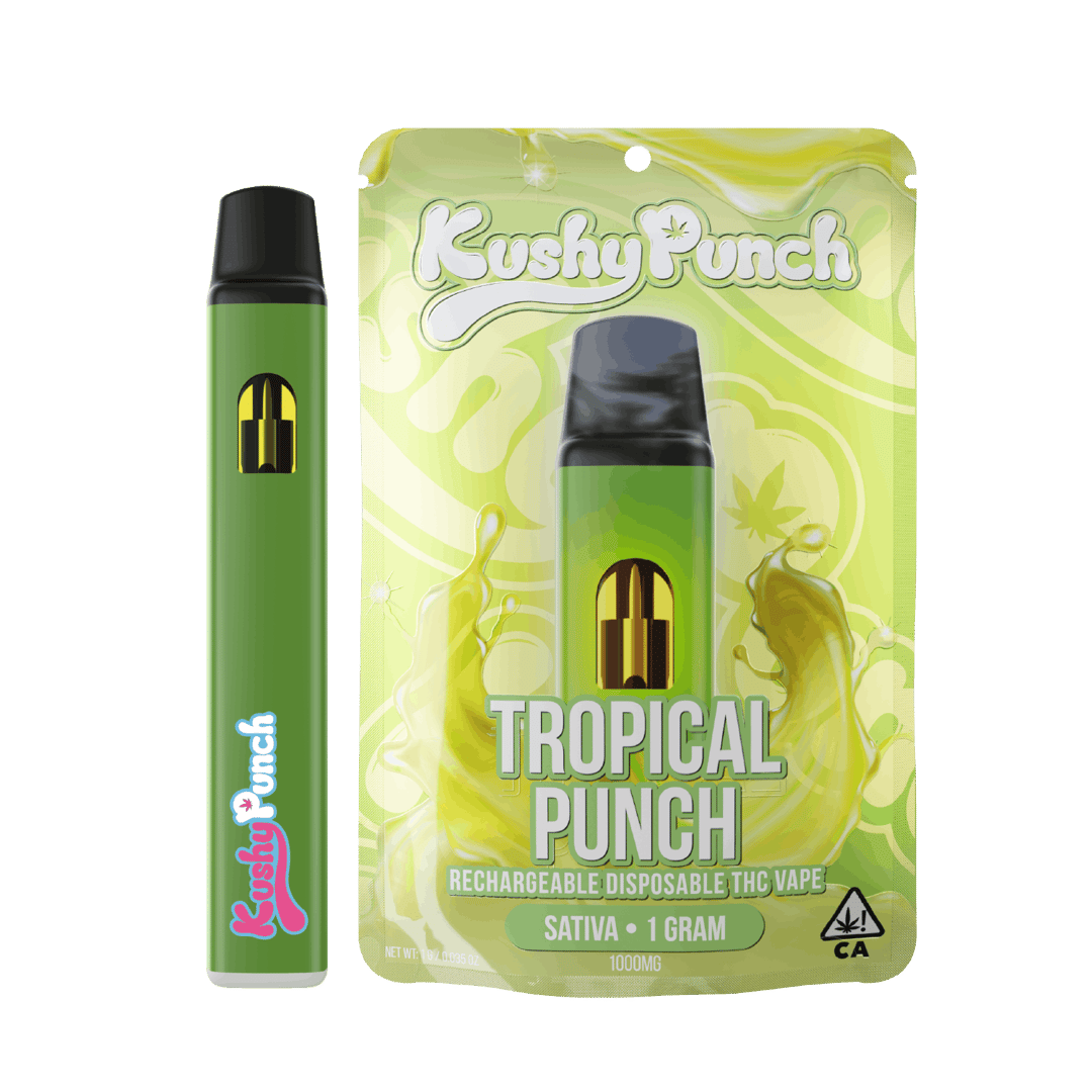 1G Kushy Punch Vape - Tropical Punch