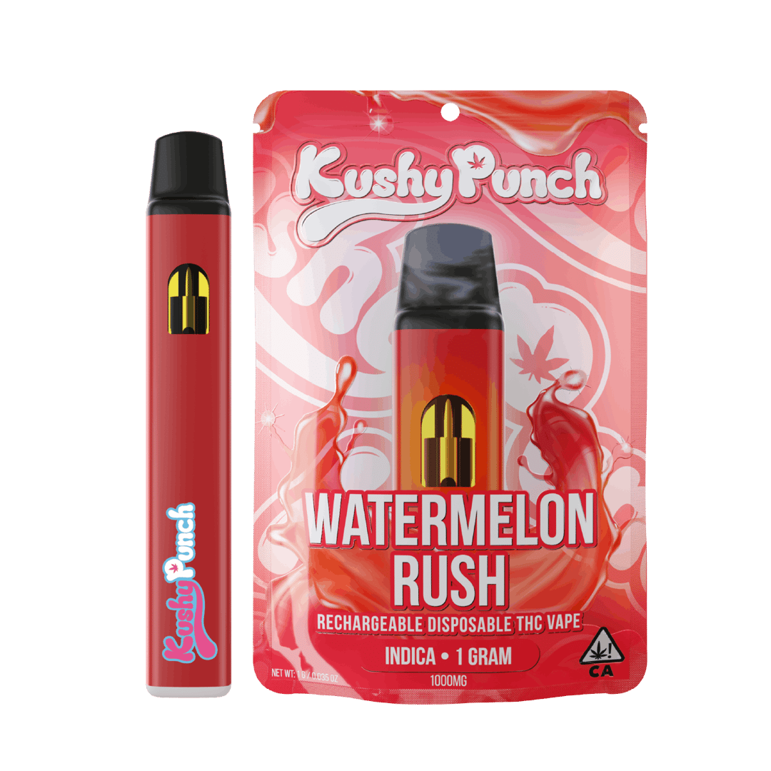 1G Kushy Punch Vape - Watermelon Rush