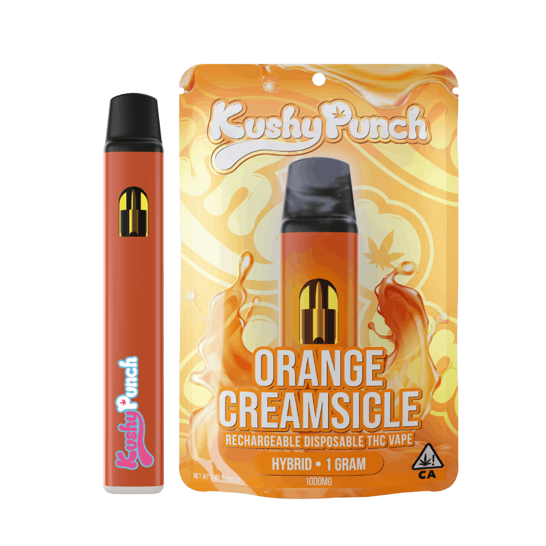 1G Kushy Punch Vape - Orange Creamsicle