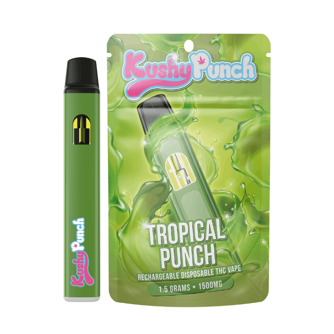1.5G Kushy Punch Vape - Tropical Punch