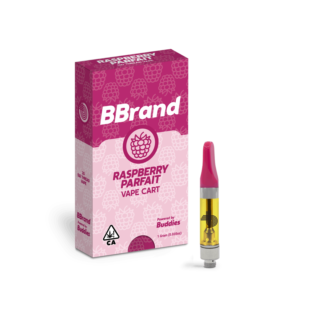 BBrand Raspberry Parfait 1g Vape Cart