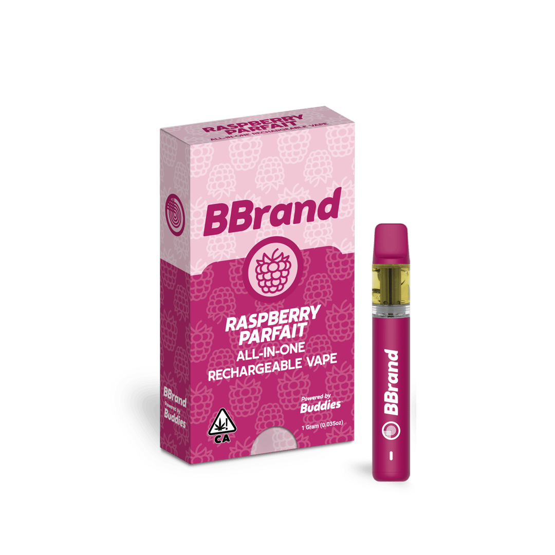 BBrand Raspberry Parfait 1g AIO Vape