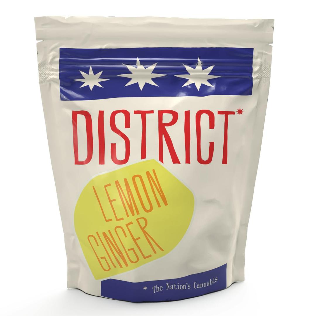 Lemon Ginger Lozenge - 50mg THC