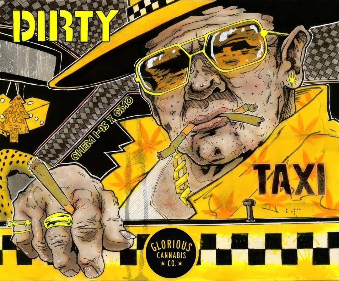 Dirty Taxi Multi Pack | Bubble Hash Infused | Glorious Cannabis Co.