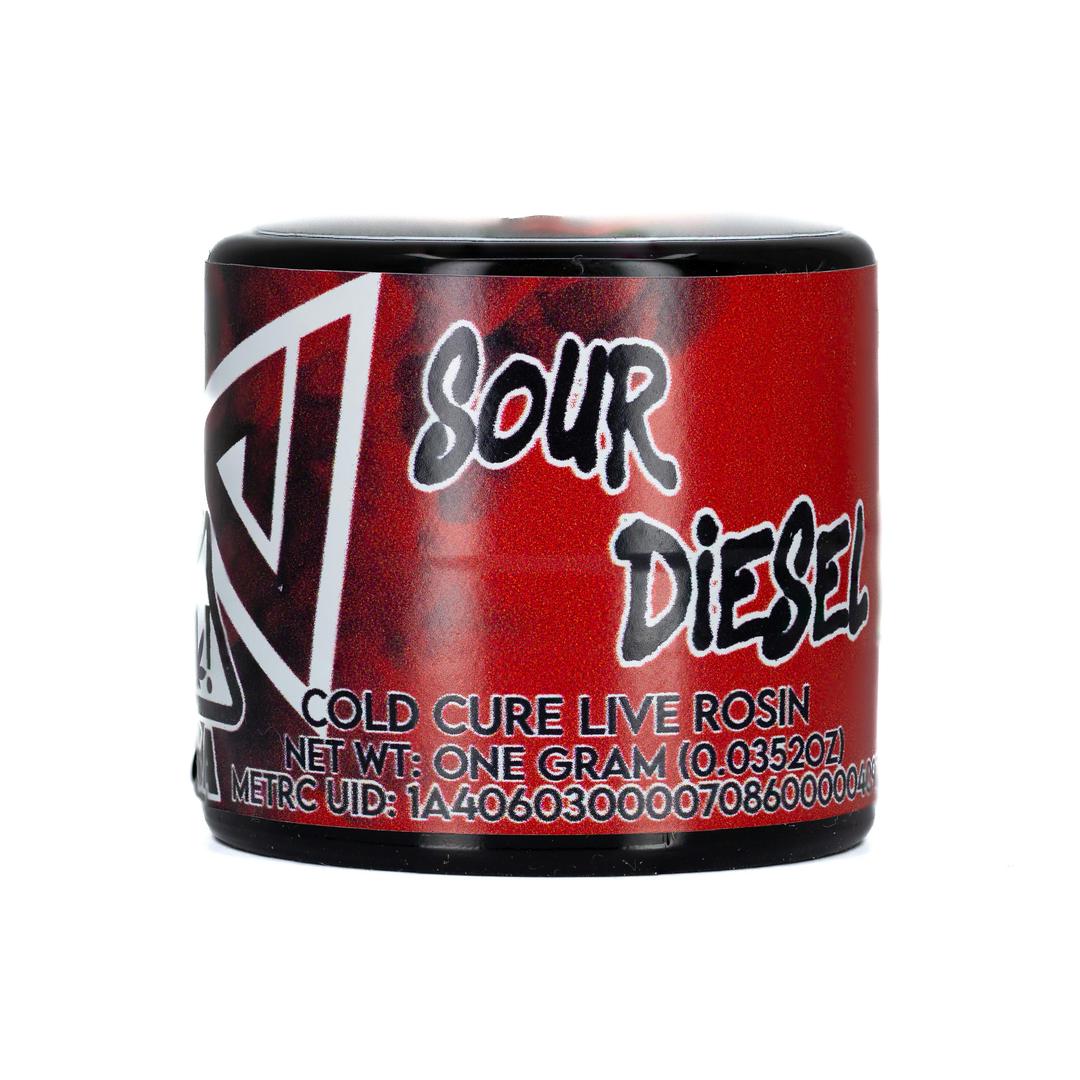 Sour Diesel Cold Cure Rosin 1G