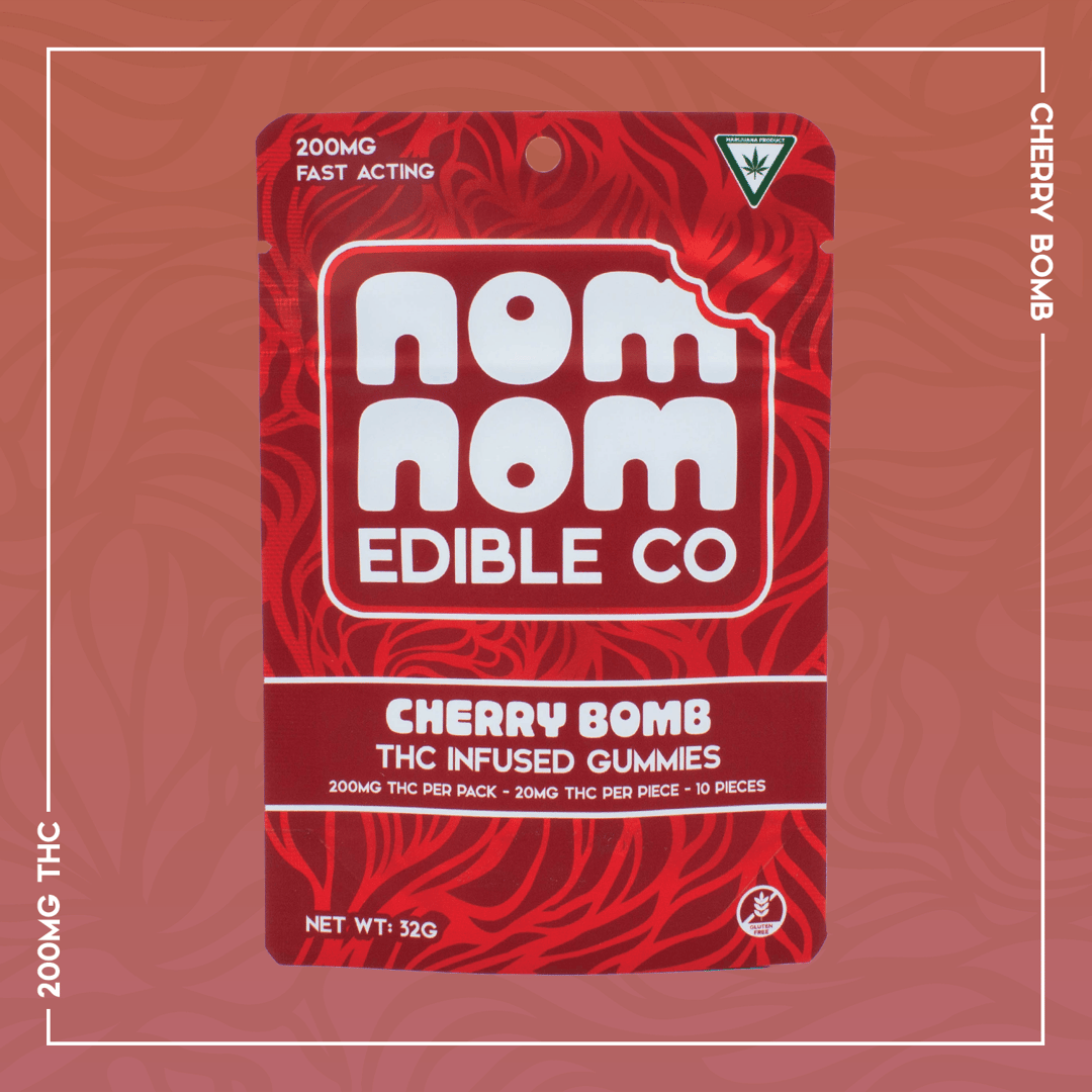 Nom Nom Edible Co. | Cherry Bomb | 200mg