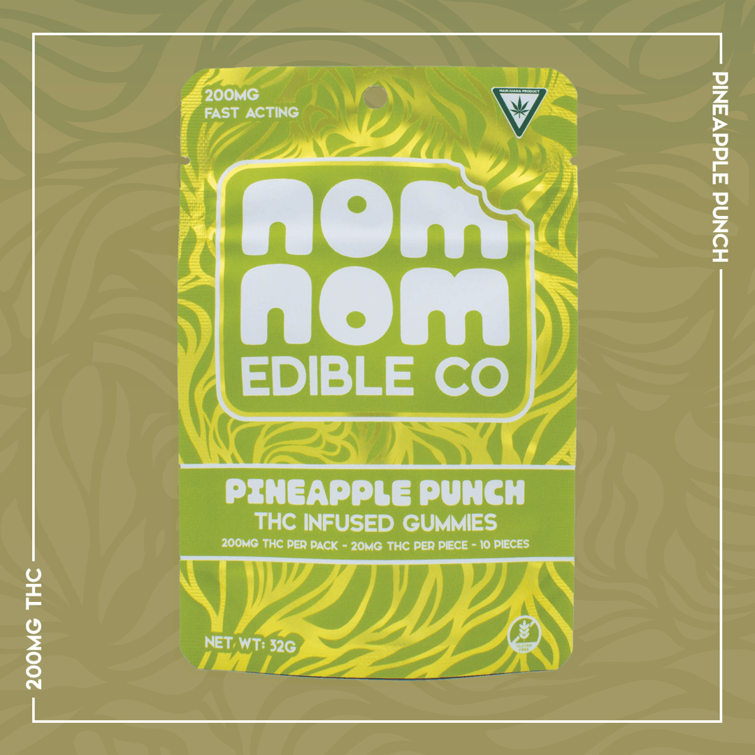 Nom Nom Edible CO. | Pineapple Punch | 200mg