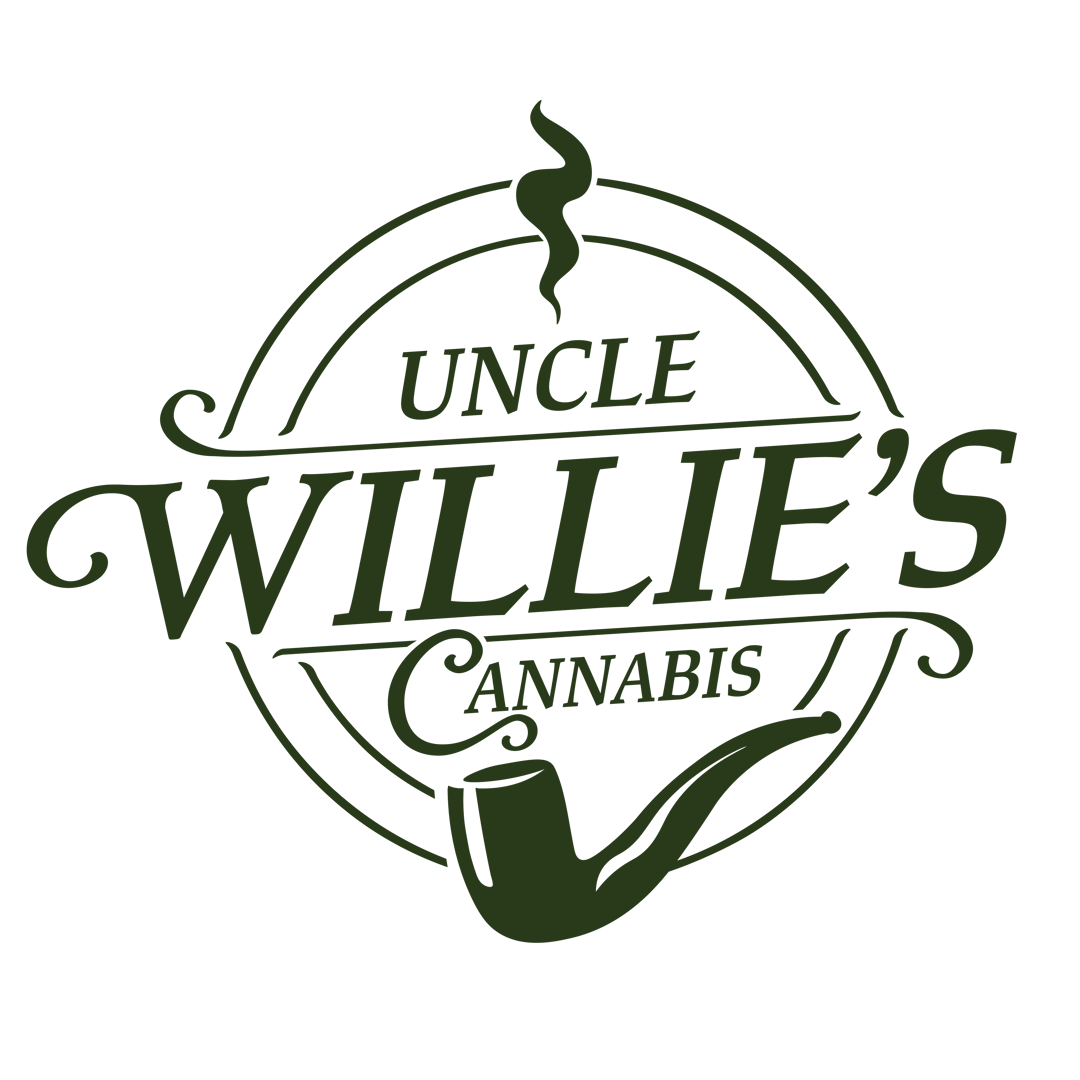 Uncle Willie's Cannabis logo