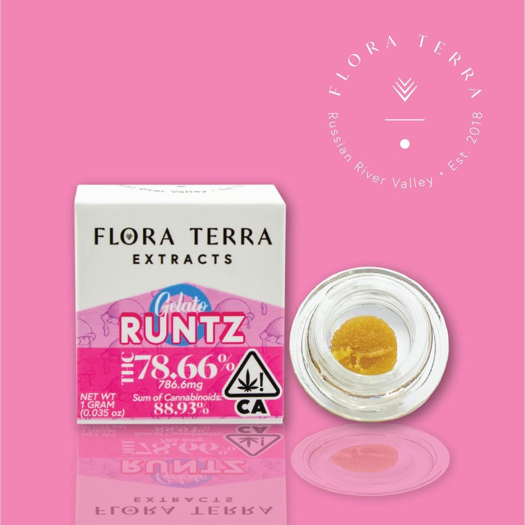Flora Terra | Gelato Runtz | 1g Whipped Badder