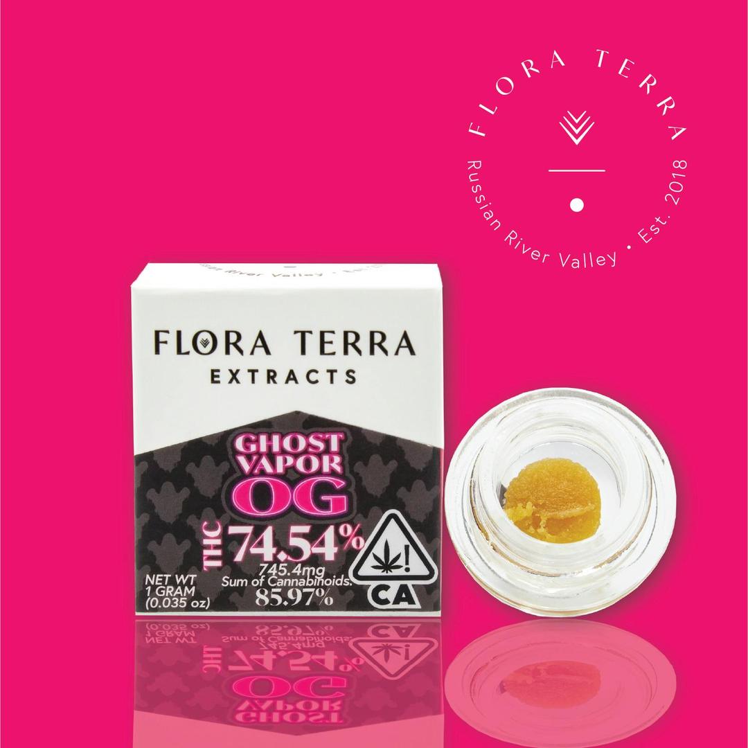 Flora Terra | Ghost Vapor OG | 3.5g Flower
