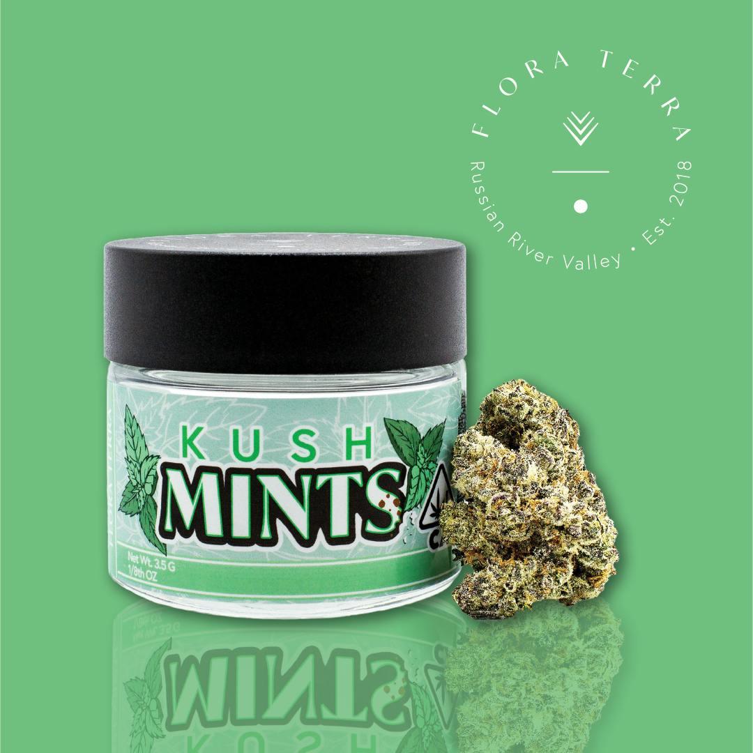Flora Terra | Kush Mints | 3.5g Flower