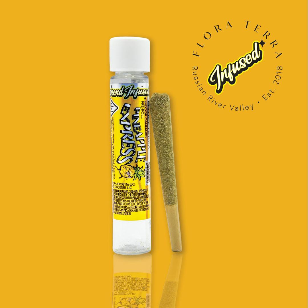 Flora Terra | Pineapple Express | 1.1g Infused Preroll