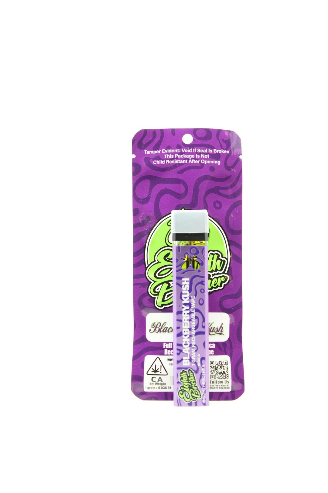 Blackberry Kush Disposable Vape (1G)