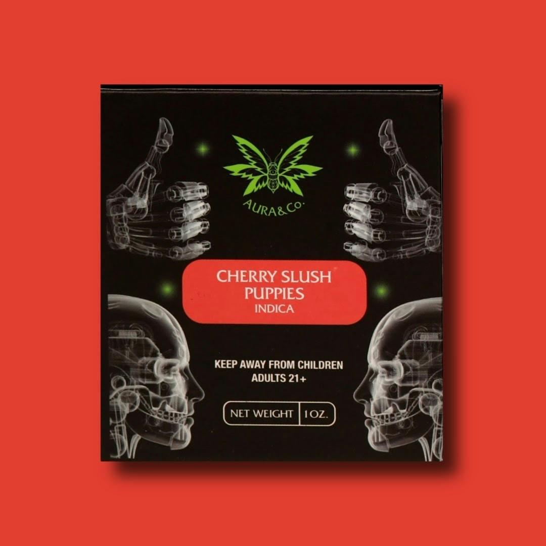 Aura Co. Distillate 1g Cartridge | Cherry Slush Puppies
