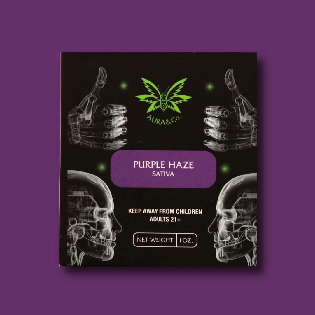 Aura Co. Distillate 1g Cartridge | Purple Haze