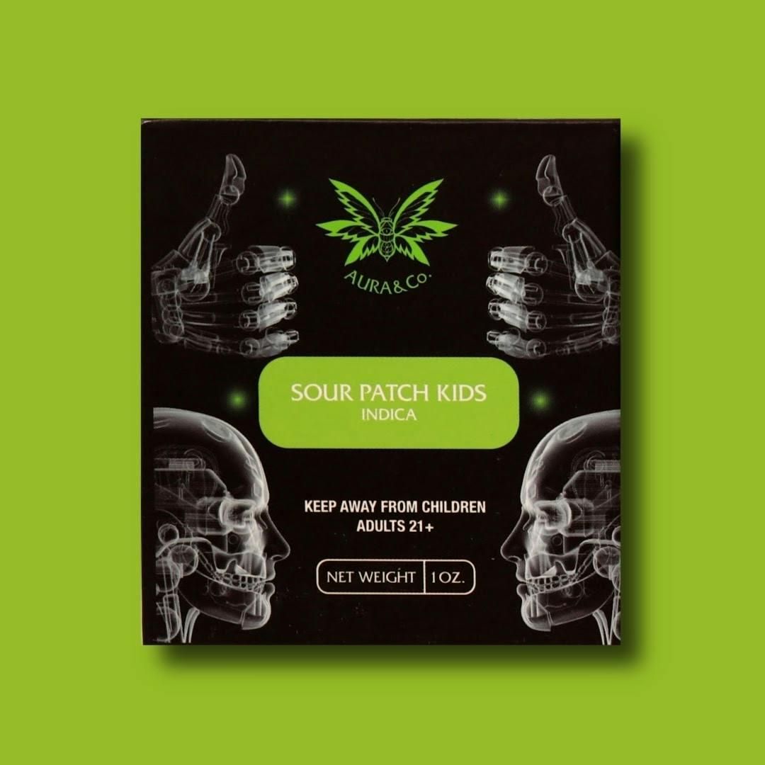 Aura Co. Distillate 1g Cartridge | Sour Patch Kids