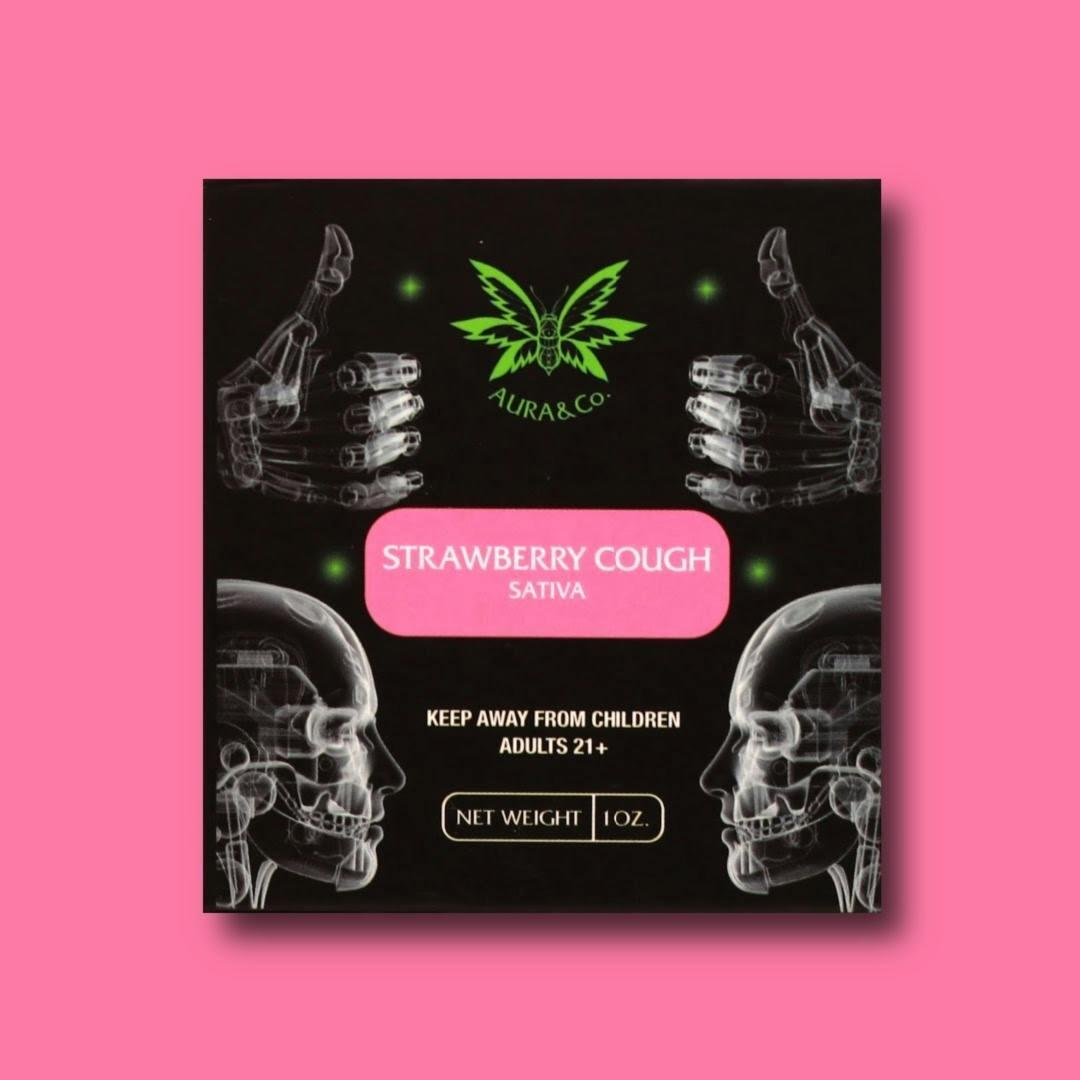 Aura Co. Distillate 1g Cartridge | Strawberry Cough