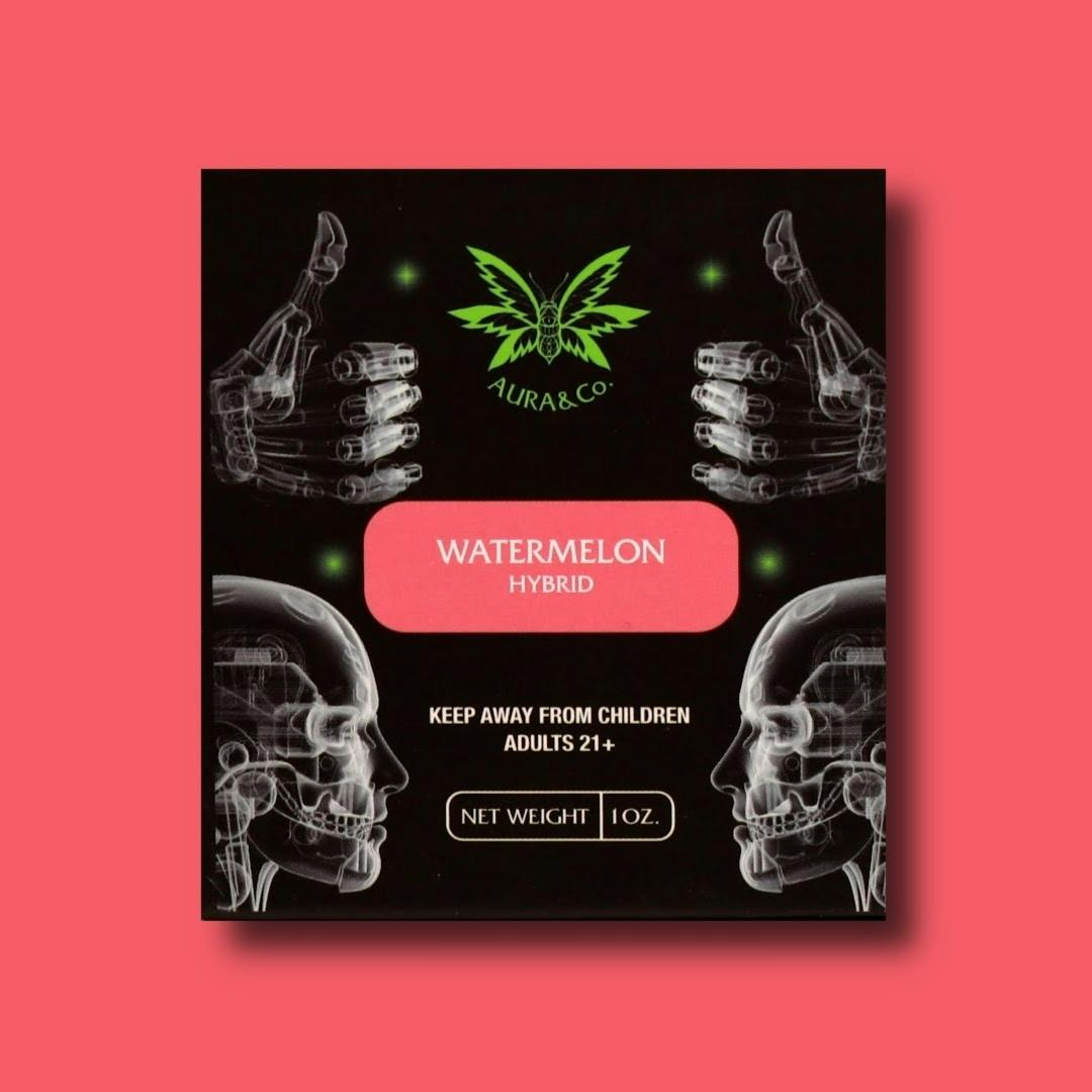 Aura Co. Distillate 1g Cartridge | Watermelon