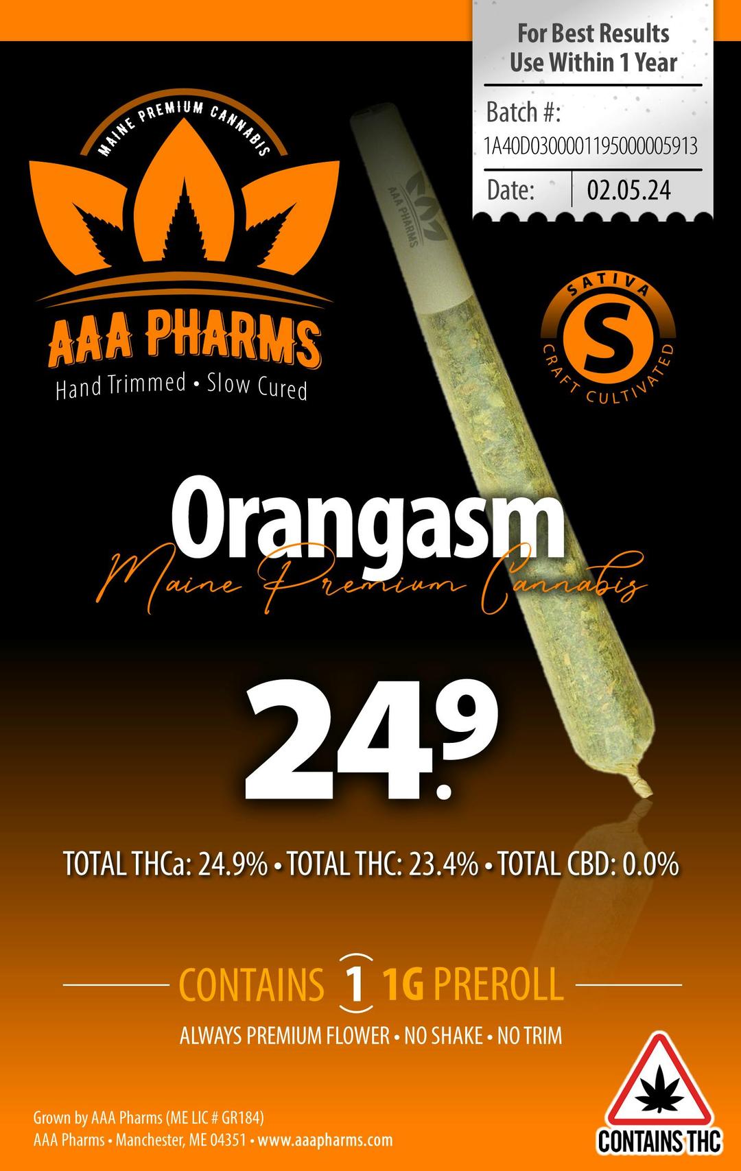 Orangasm - Pre Roll