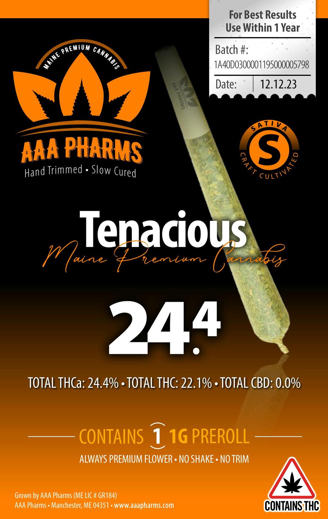 Tenacious - Pre Roll
