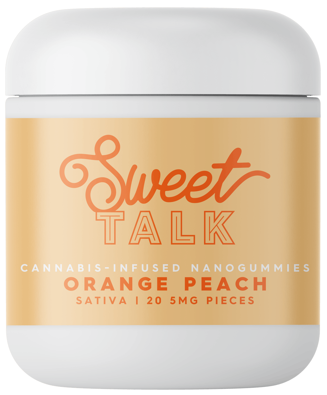 Orange Peach - 100mg Nano Gummies 20pk