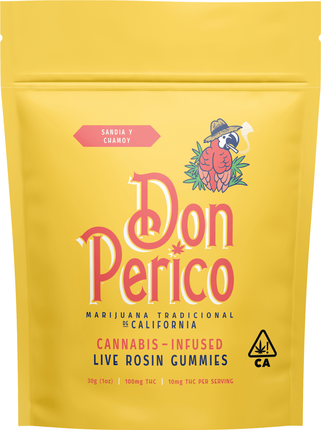 Live Rosin Nano Infused Gummies - Sandia + Chamoy