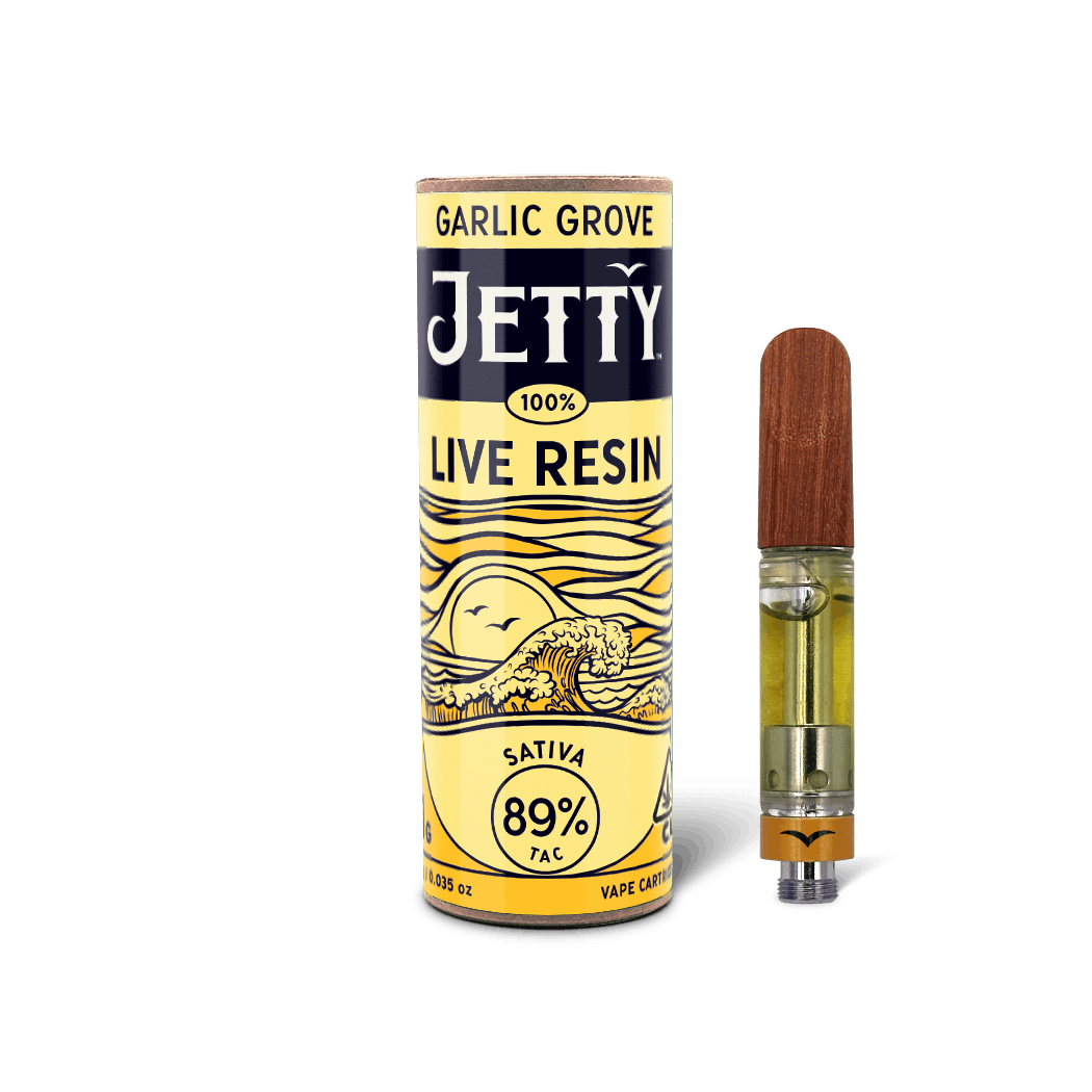 Garlic Grove 100% Live Resin Cartridge 1g