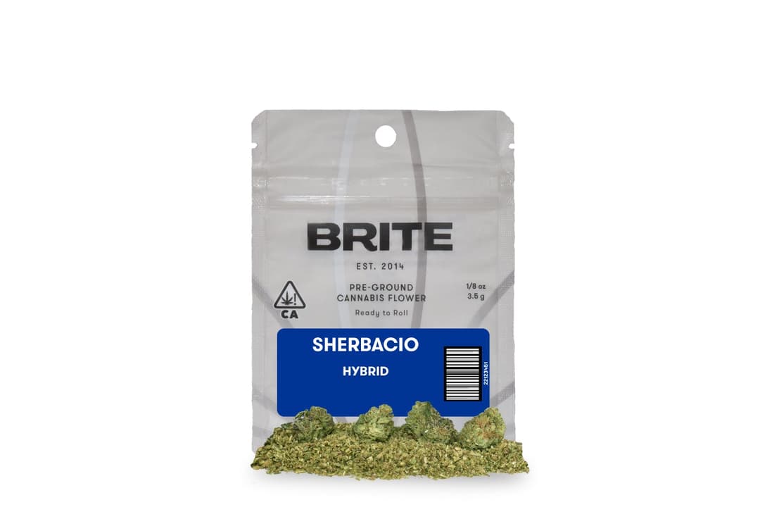 BRITE Pre-Ground Flower (14g) - H - Sherbacio
