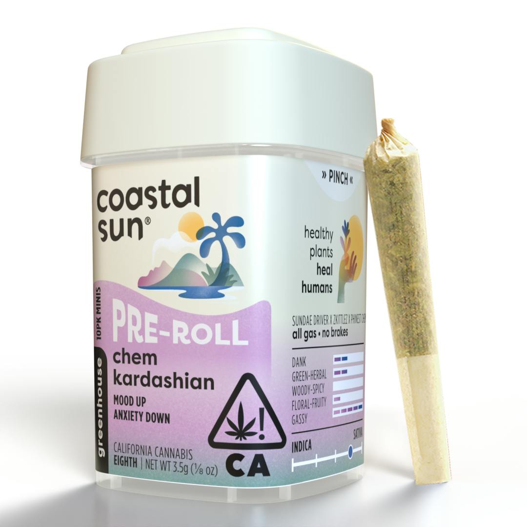 Chem Kardashian Greenhouse 0.35 Pre-Roll 10pk 3.5g