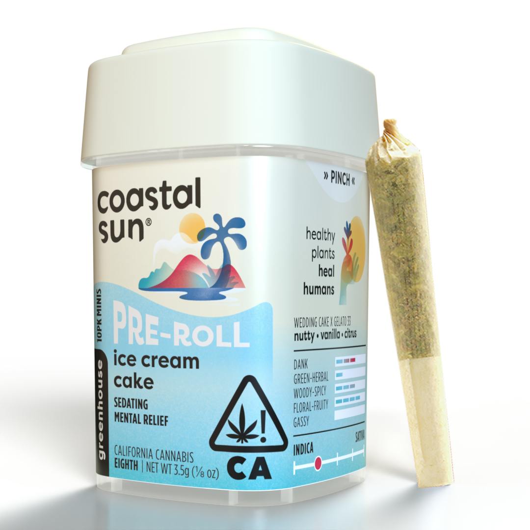 Ice Cream Cake Greenhouse 0.35g Pre-Roll 10pk 3.5g