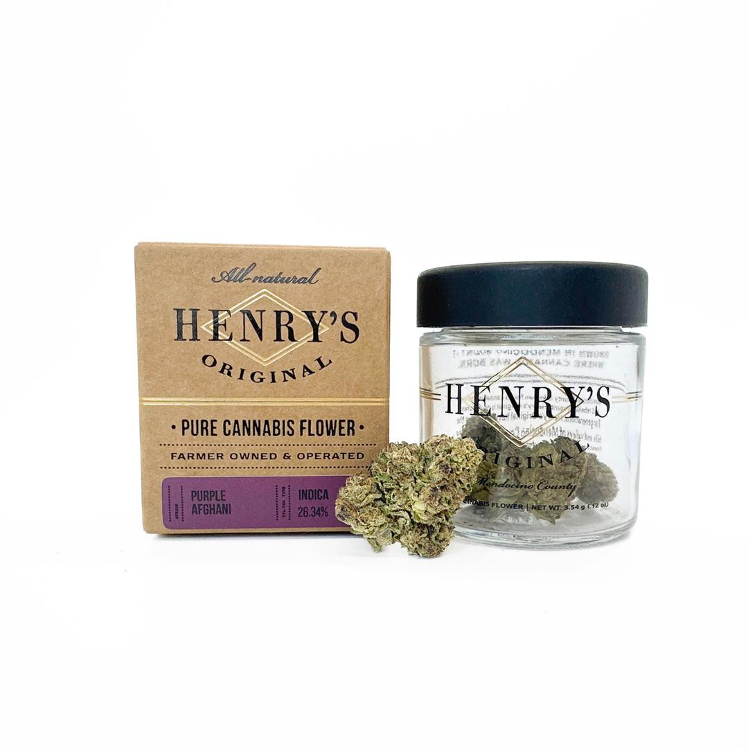 3.5g Craft Jar- Purple Afghani