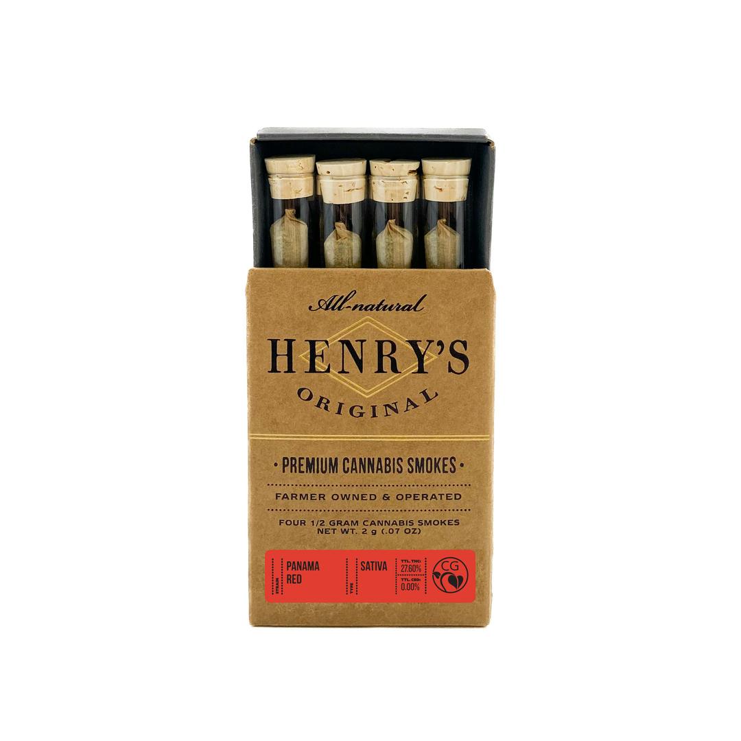 2g Total 4-Pack Pre-Rolls (.5g each) - Panama Red