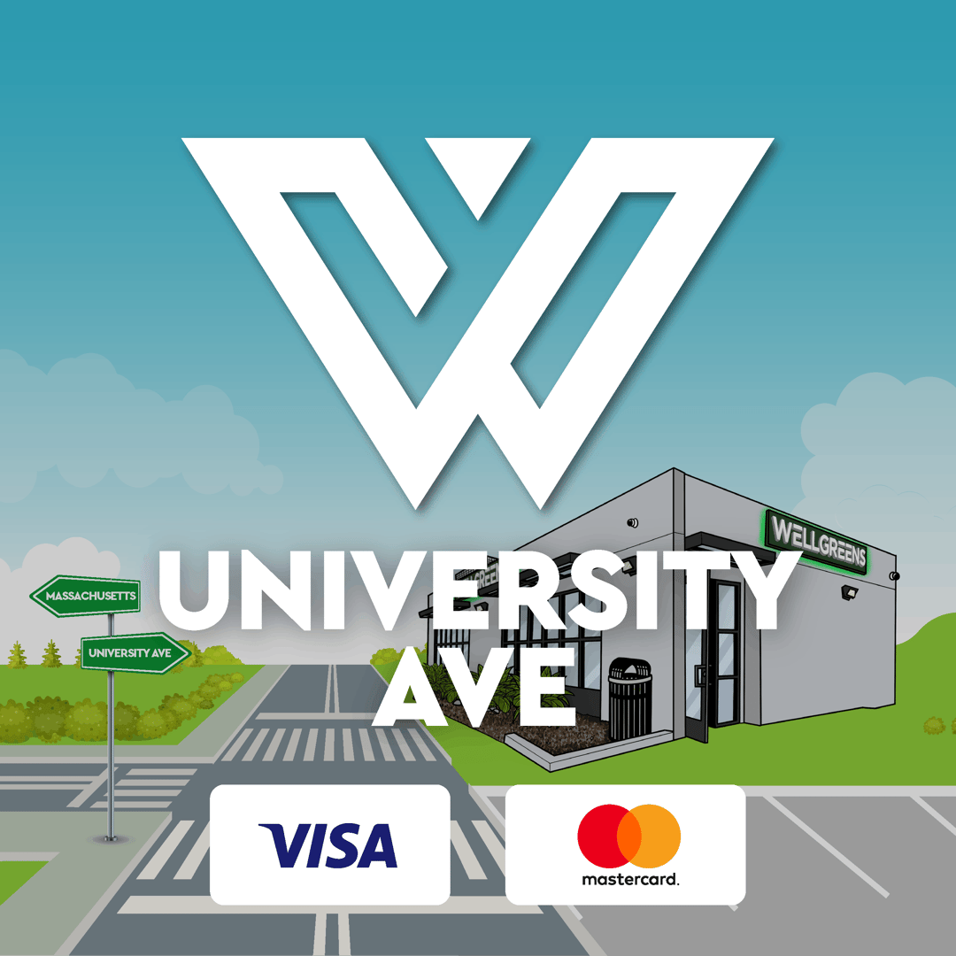 Wellgreens - University Ave- Marijuana Dispensary logo
