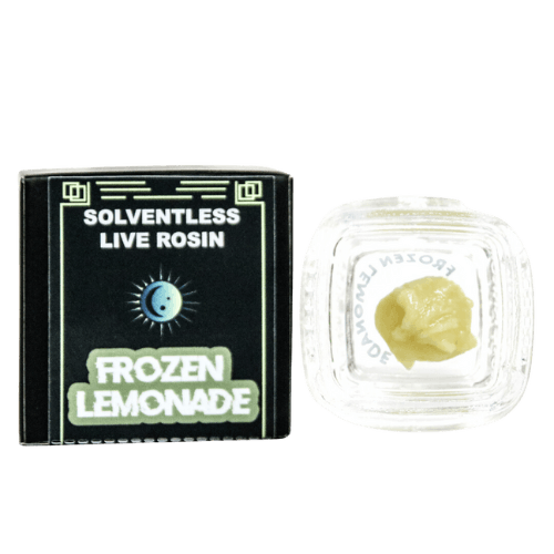Azazzy - Solventless Live Rosin Badder 1.0G Jar - Frozen Lemonade T2 (H)