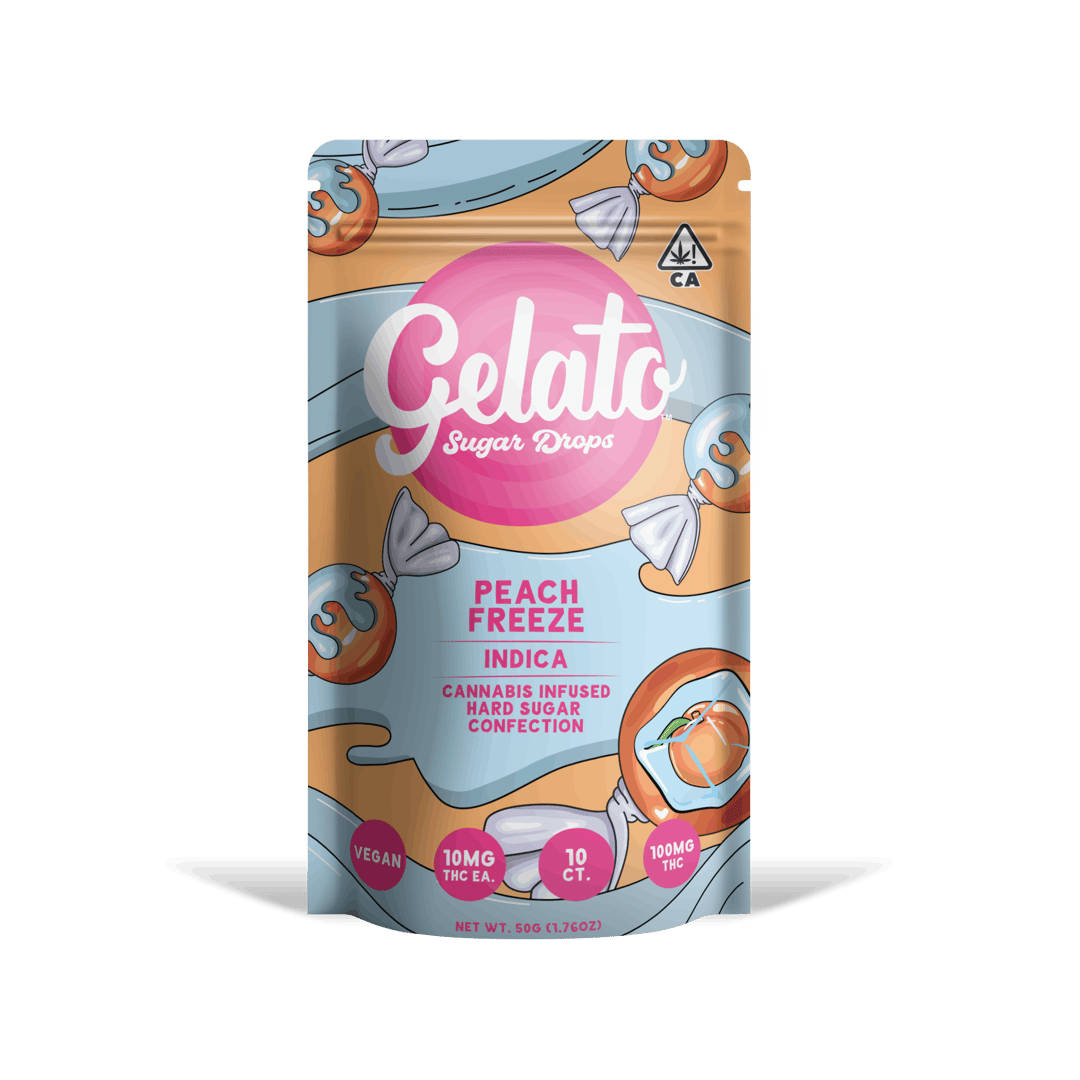 Peach Freeze Sugar Drops 100mg
