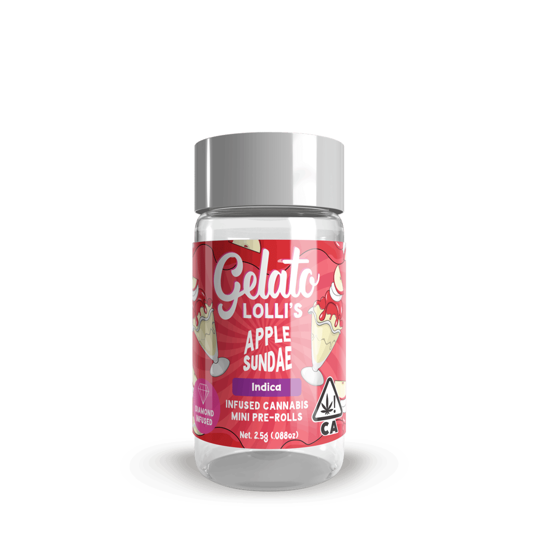 Apple Sundae .6G Lolli 5-Pack (3g)