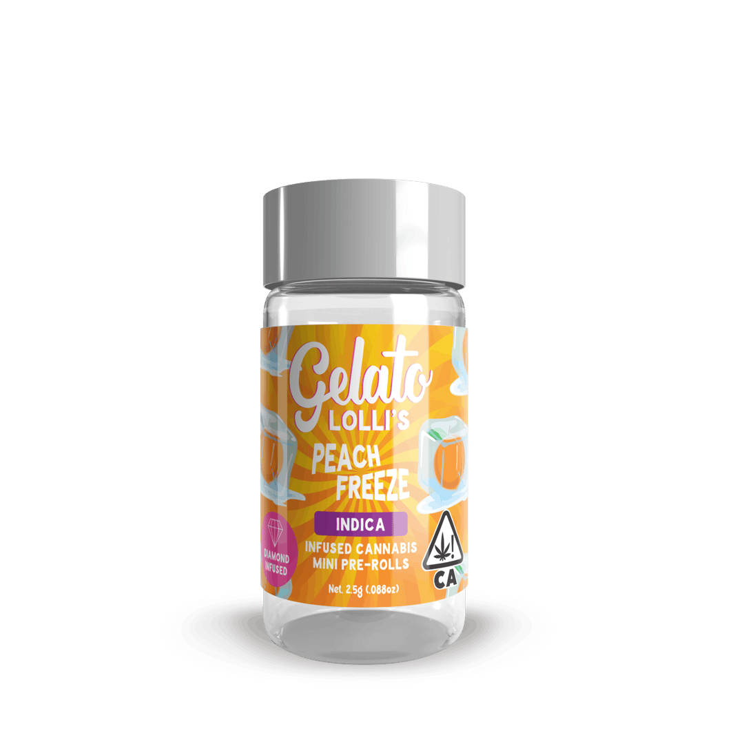 Peach Freeze .6G Lolli 5-Pack (3g)