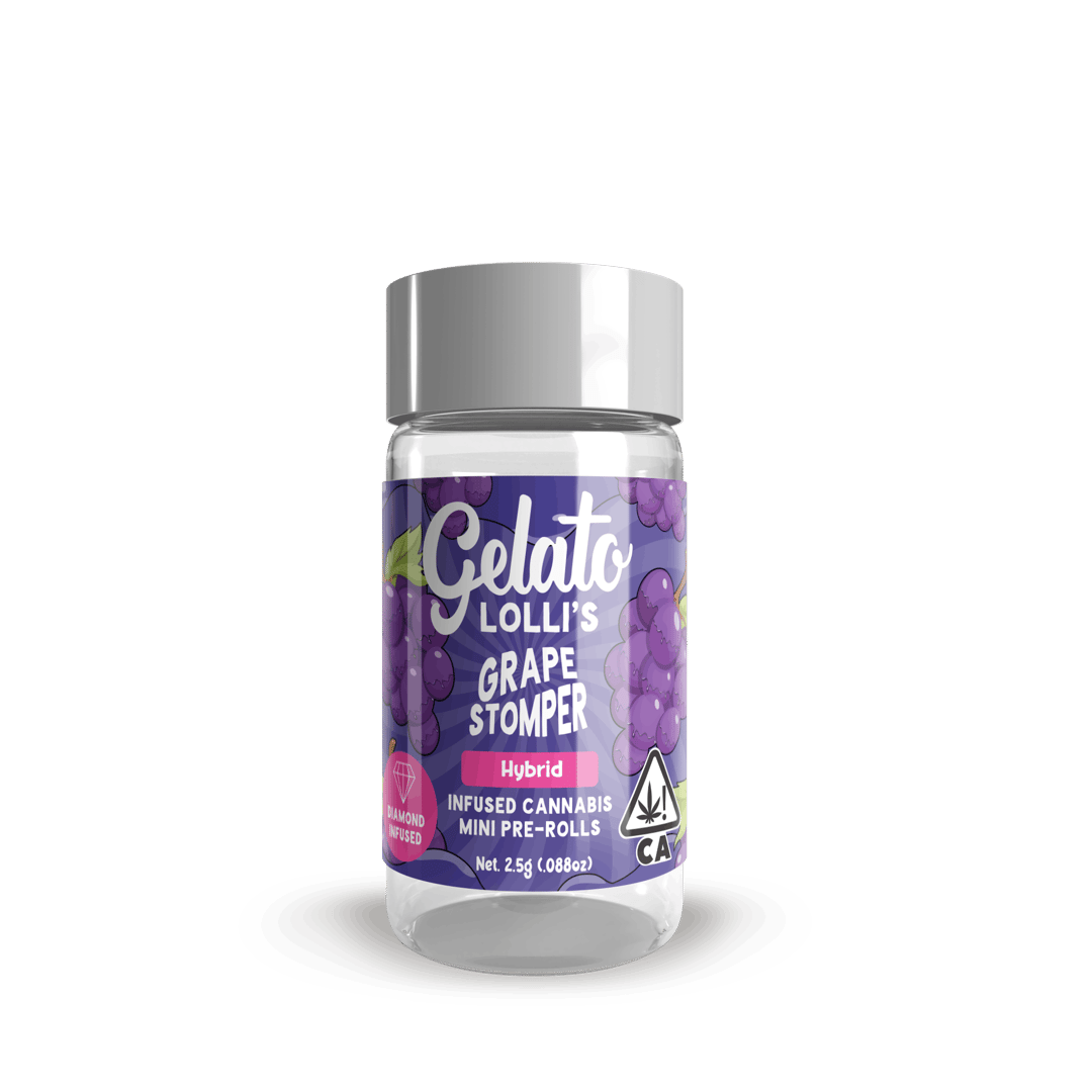 Grape Stomper .6G Lolli 5-Pack (3g)