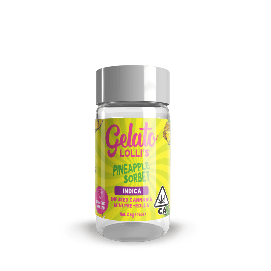 Pineapple Sorbet .6G Lolli 5-Pack (3g)