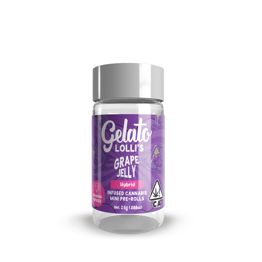 Grape Jelly .6G Lolli 5-Pack (3g)