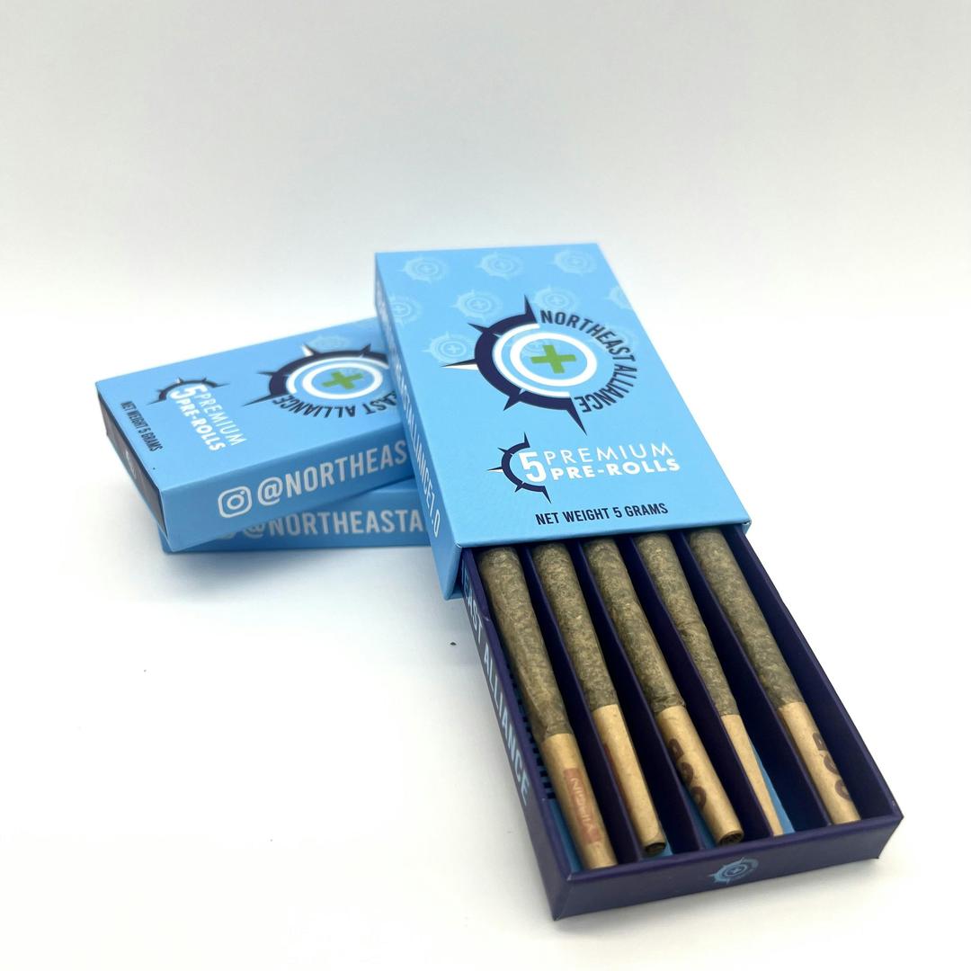 5 Gram Pre-Roll Pack Blueberry Fritter