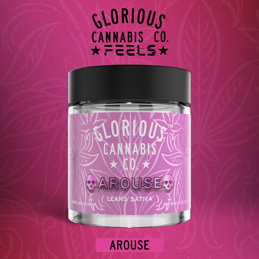 AROUSE | Feels 1/8s | Glorious Cannabis Co.